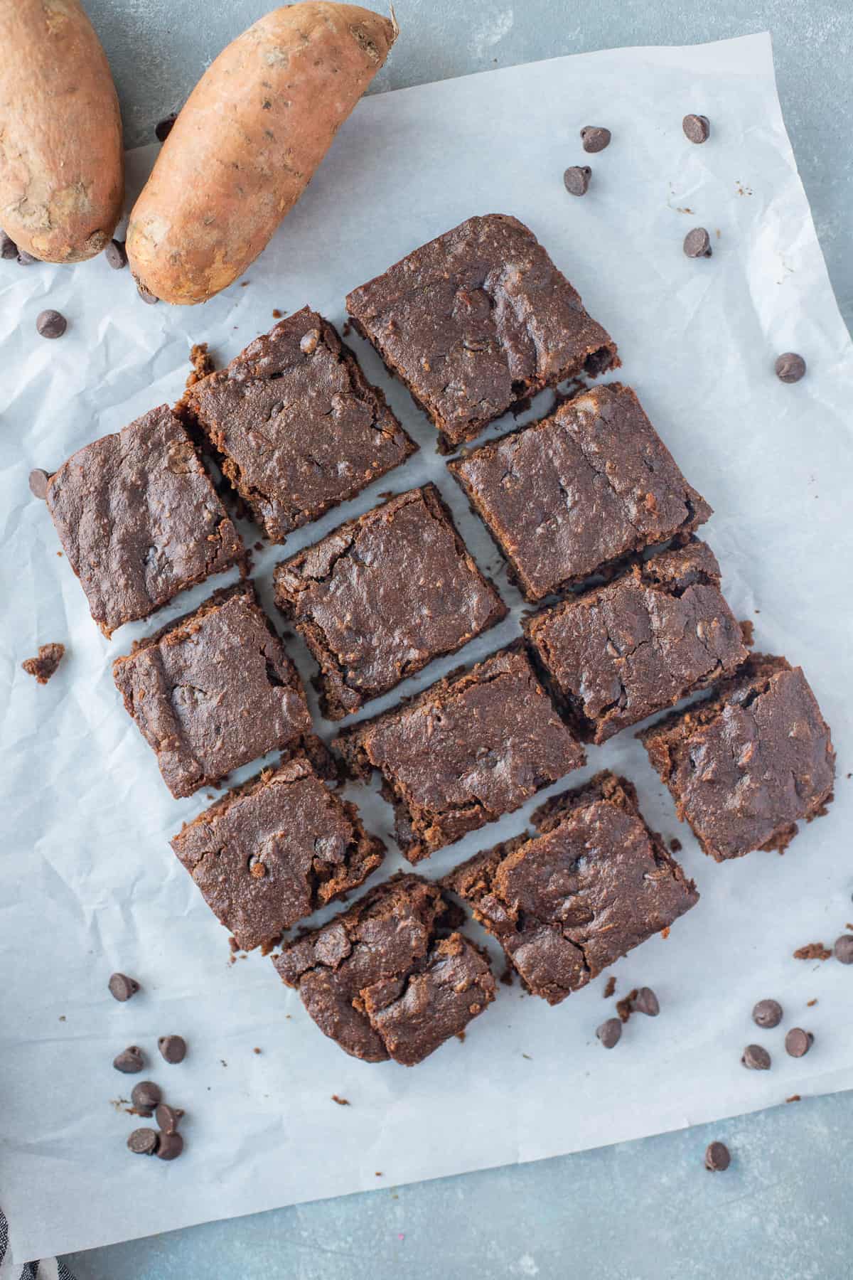 Fudgy Sweet Potato Brownies Recipe | Tasty Treats and Eats