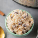 instant pot pudding in a small bowl