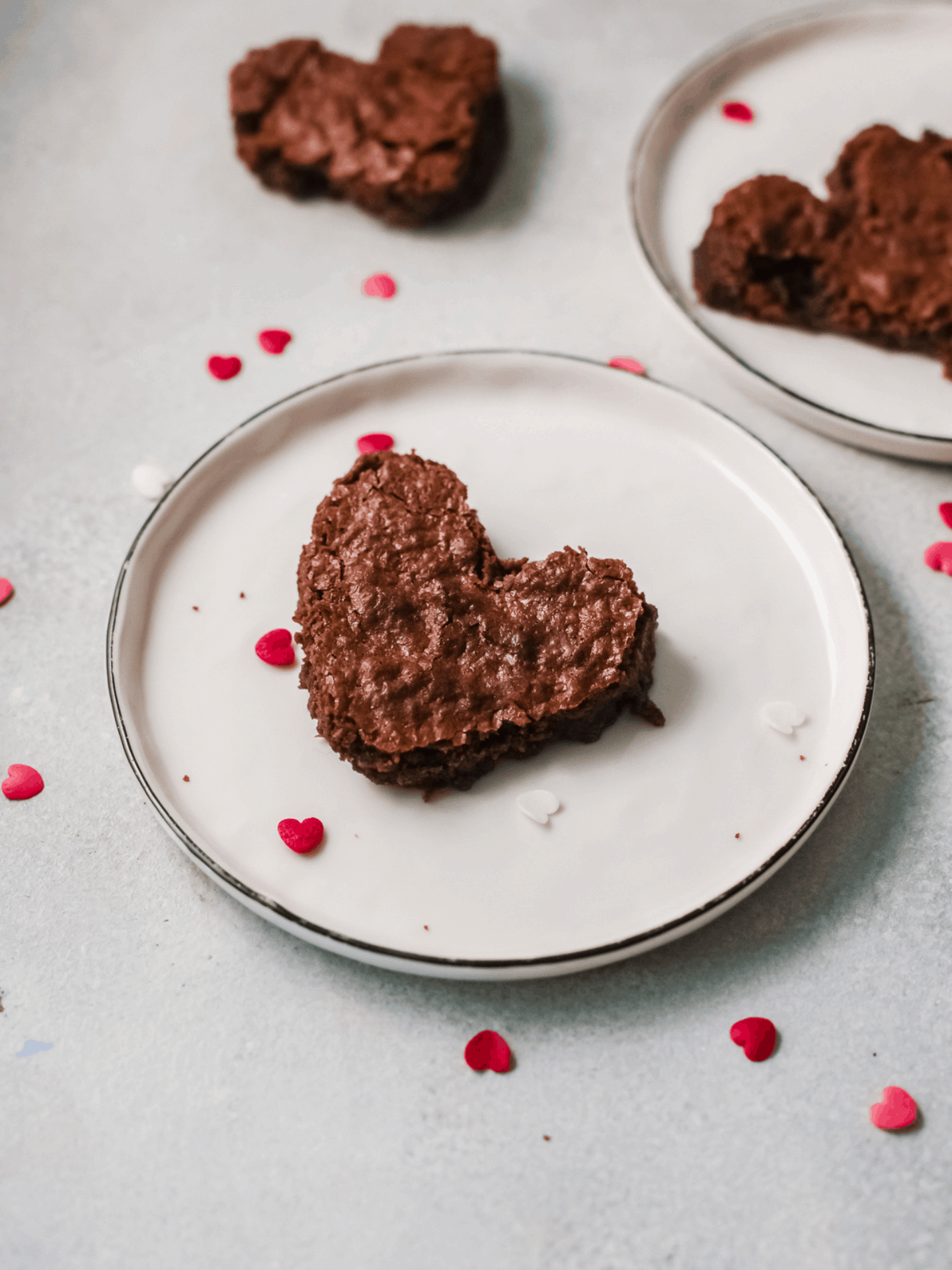 HeartShaped Brownies Tasty Treats and Eats