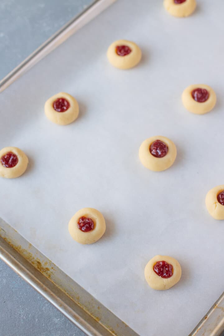 Shortbread Thumbprint Cookies - Easy Recipe for Holidays | TT&E